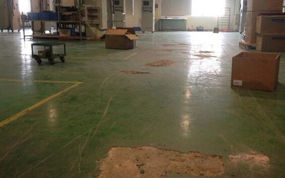廠房車間、倉庫地面為什么起砂起塵