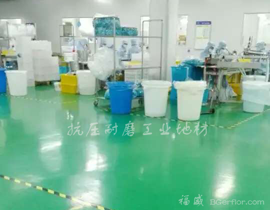 食品廠車間地面材料，化工車間工業(yè)地坪翻新處理 耐磨抗腐蝕高分子工業(yè)地板 地坪卷材鋪裝